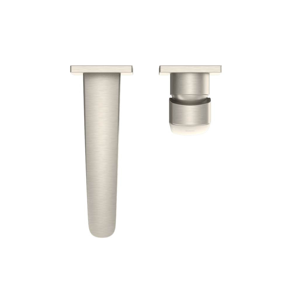 Toto Gm 1.2 Gpm Wall-Mount Single-Handle Bathroom Faucet With Comfort Glide Technology, Brushed Nickel