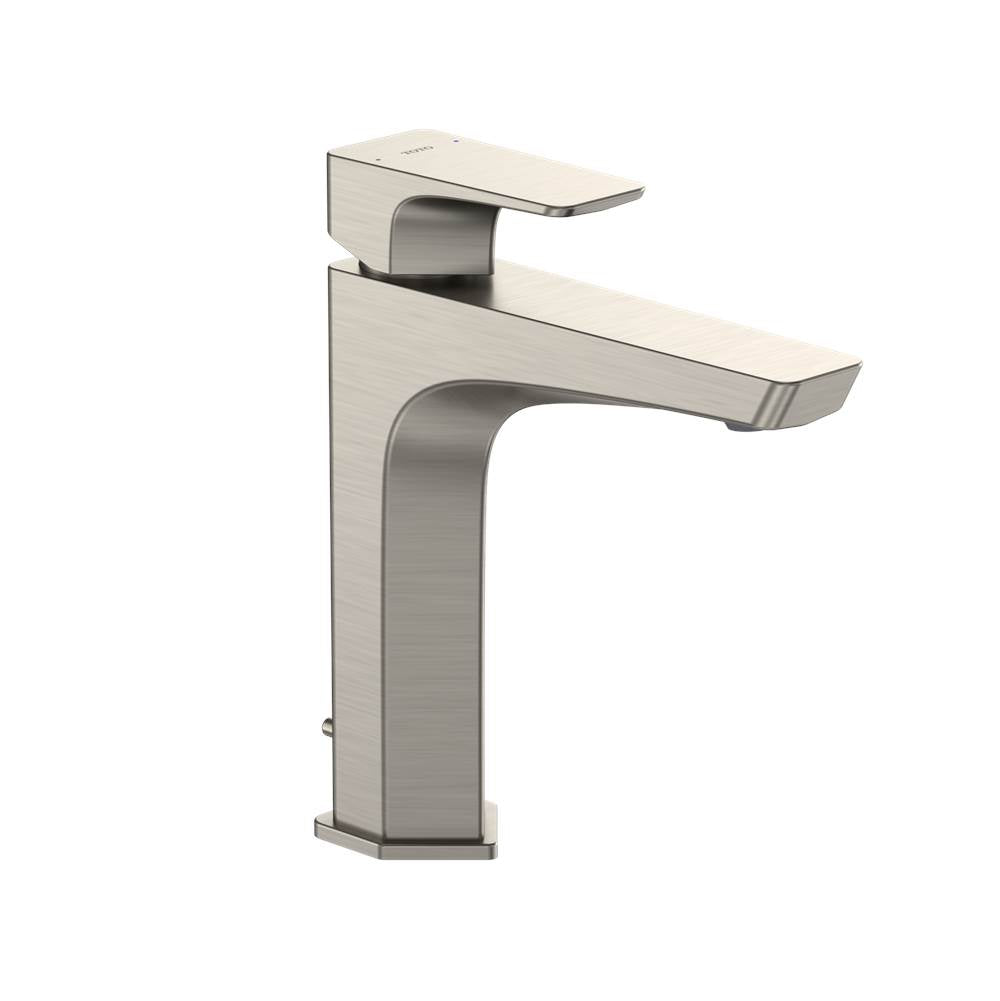 Toto Ge 1.2 Gpm Single Handle Semi-Vessel Bathroom Sink Faucet With Comfort Glide Technology, Brushed Nickel