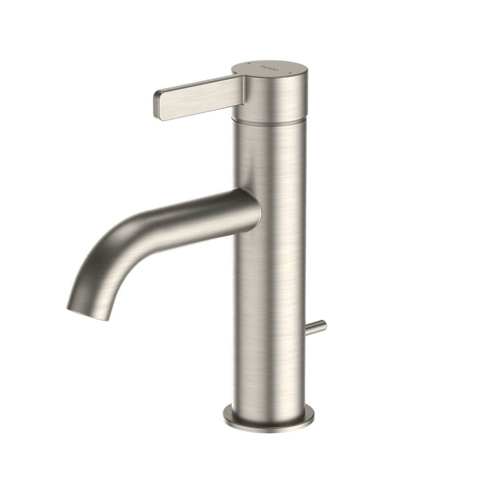 Toto Gf Series 1.2 Gpm Single Handle Bathroom Sink Faucet With Comfort Glide Technology And Drain Assembly, Brushed Nickel