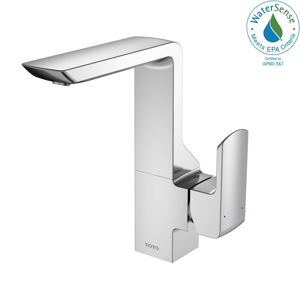 TOTO - Toto Gr Series 1.2 Gpm Single Side Handle Bathroom Sink Faucet With Comfort Glide Technology And Drain Assembly, Polished Chrome - Polished Chrome