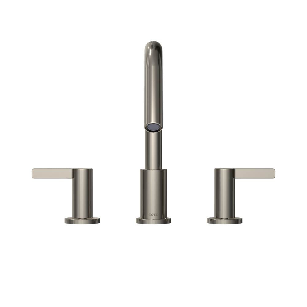 Toto Gf Two Lever Handle Deck-Mount Roman Tub Filler Trim, Brushed Nickel