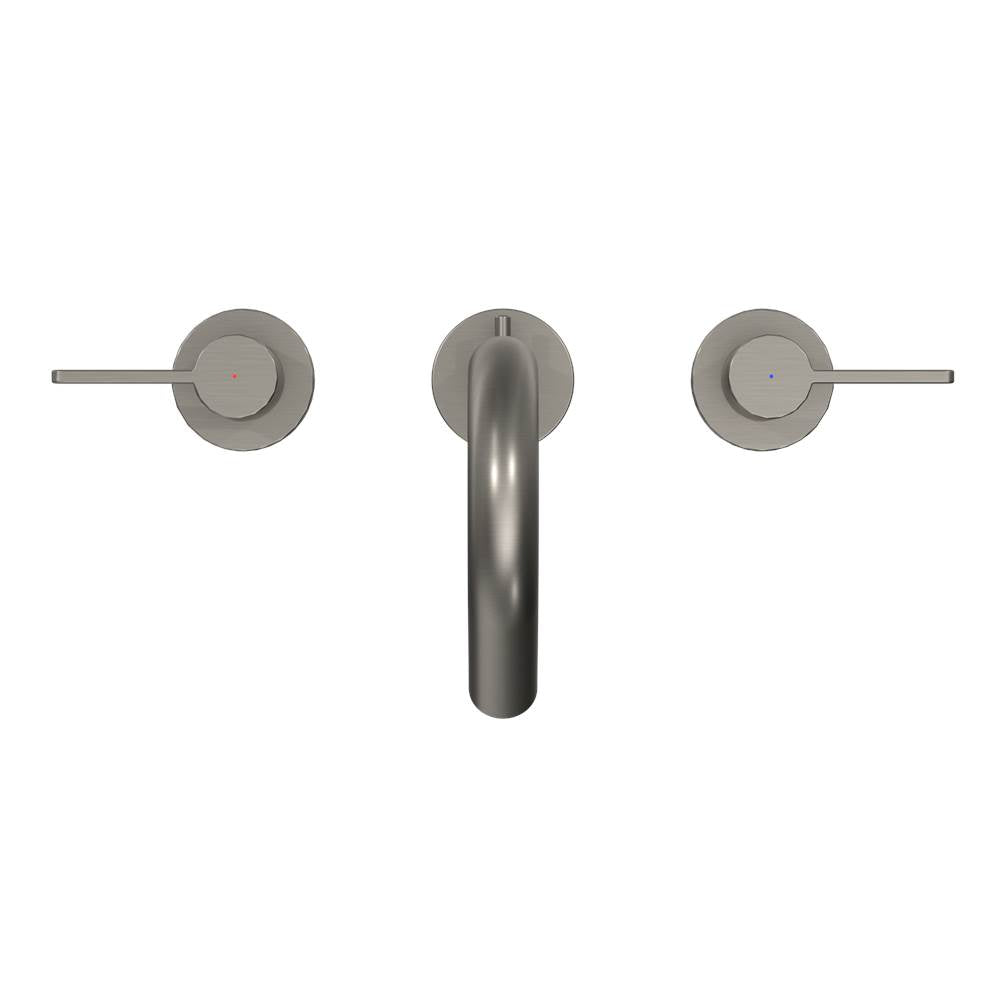 Toto Gf Series 1.2 Gpm Two Lever Handle Widespread Bathroom Sink Faucet, Brushed Nickel
