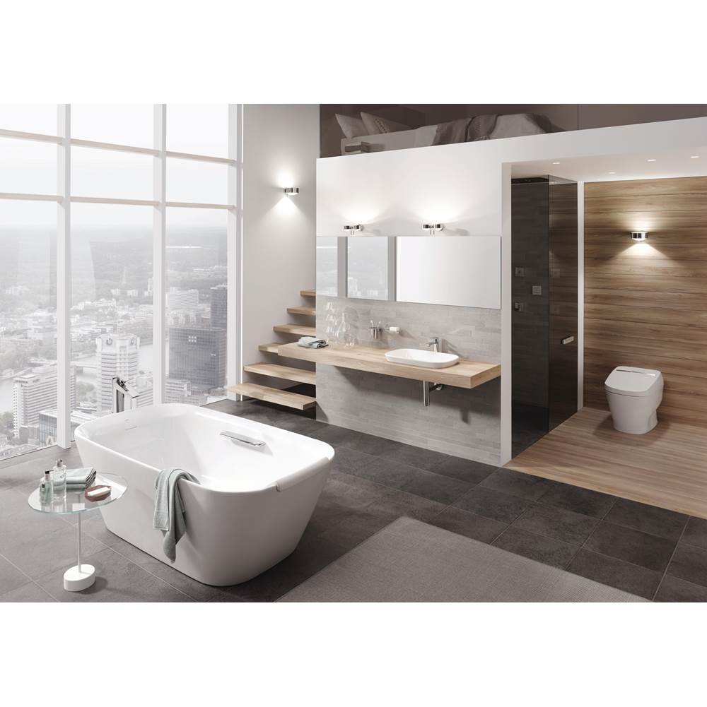 Neorest Freestanding Bathtub Cotton Cp With Drain