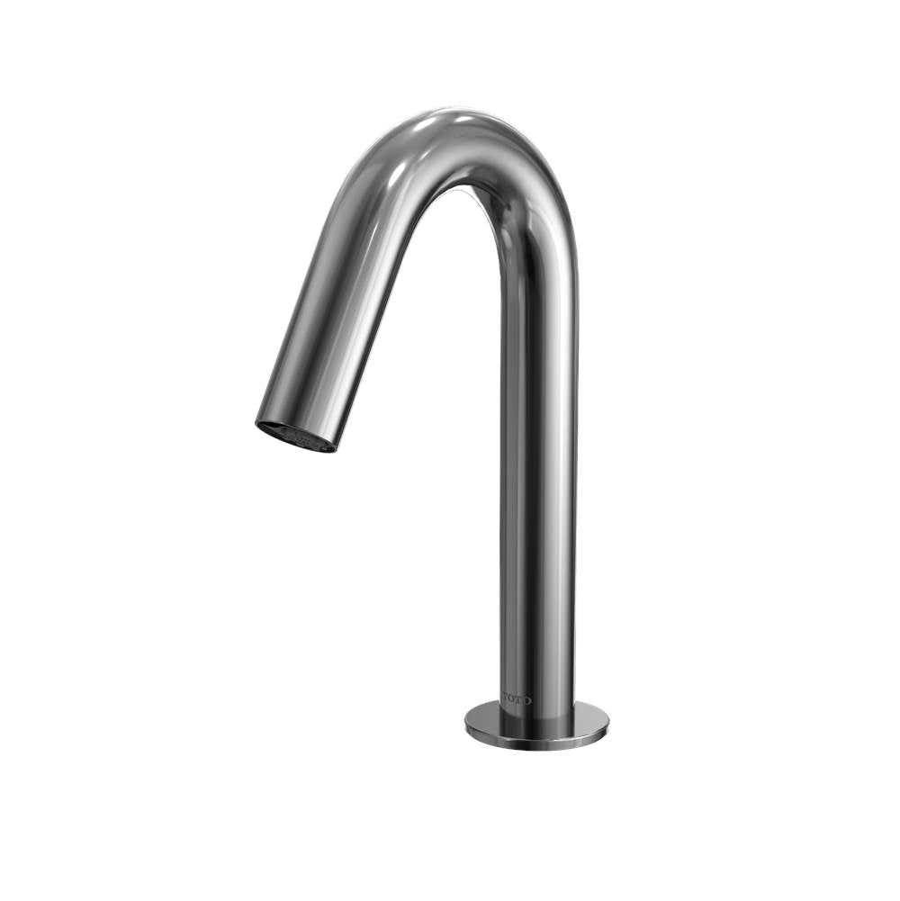 Toto Helix Ac Powered 0.5 Gpm Touchless Bathroom Faucet With Mixing Valve, 10 Second On-Demand Flow, Polished Chrome