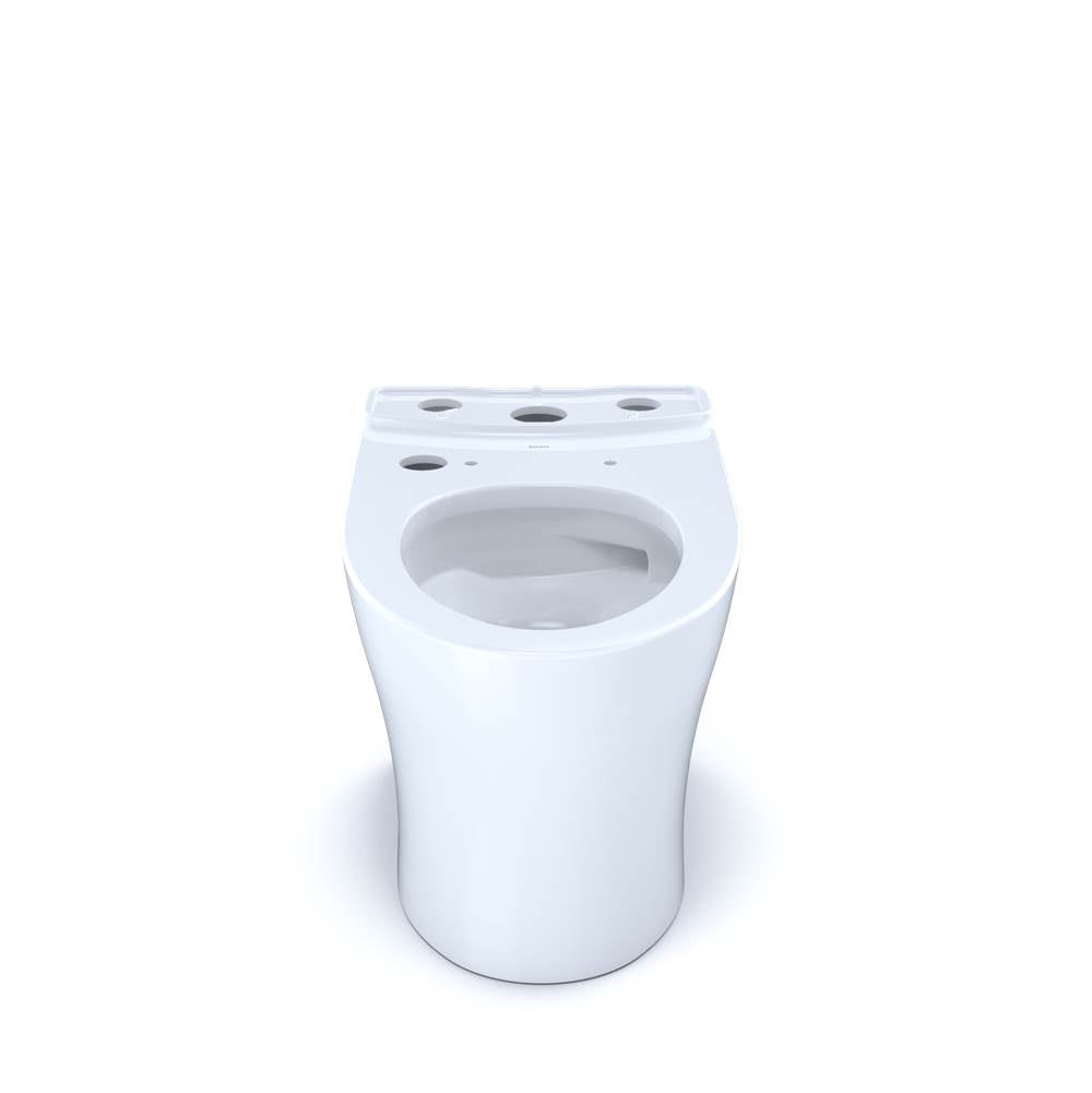 Toto Aquia Iv Elongated Universal Height Skirted Toilet Bowl With Cefiontect, Washlet+ Ready, Cotton White