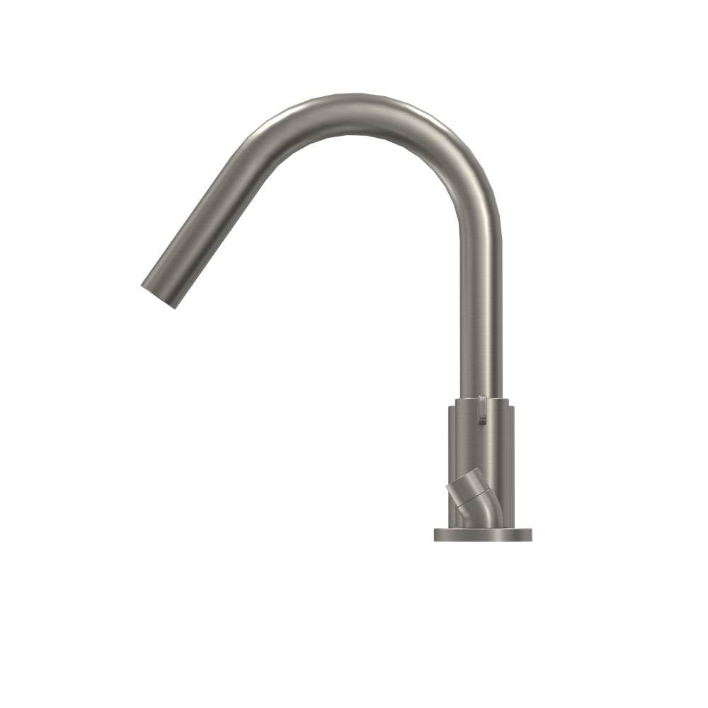 Toto Gf Two Lever Handle Deck-Mount Roman Tub Filler Trim With Handshower, Brushed Nickel