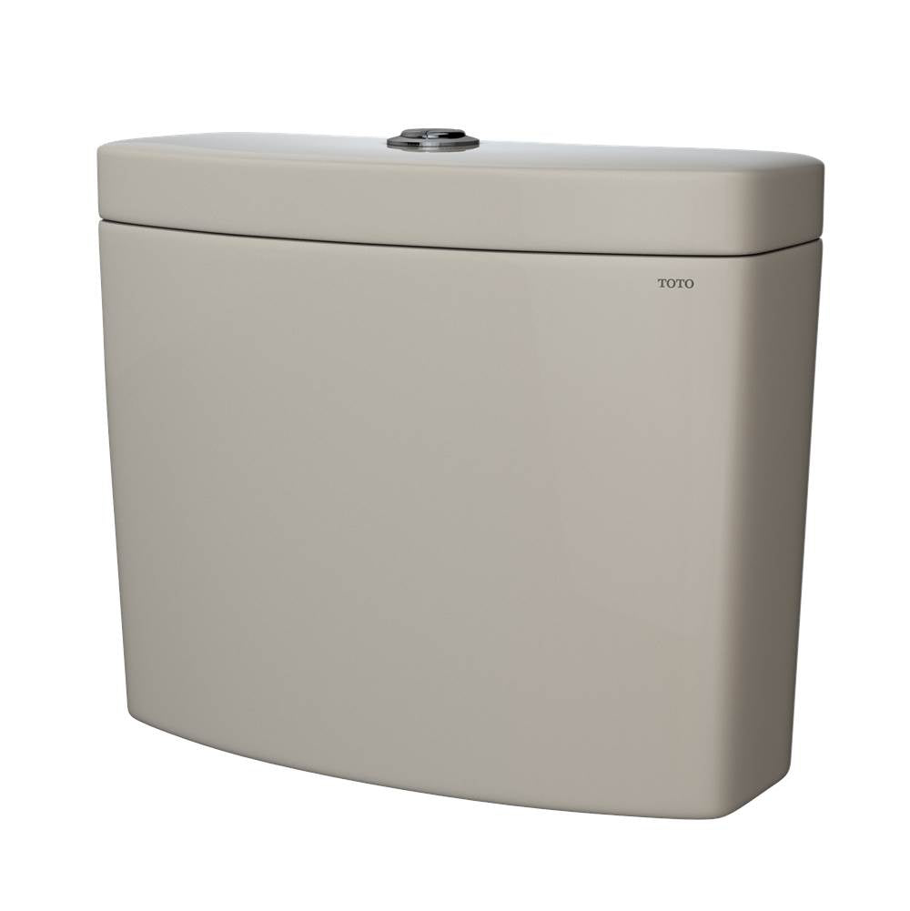 Toto Aquia Iv Dual Flush 1.28 And 0.9 Gpf Toilet Tank Only With Washlet+ Auto Flush Compatibility, Cotton White