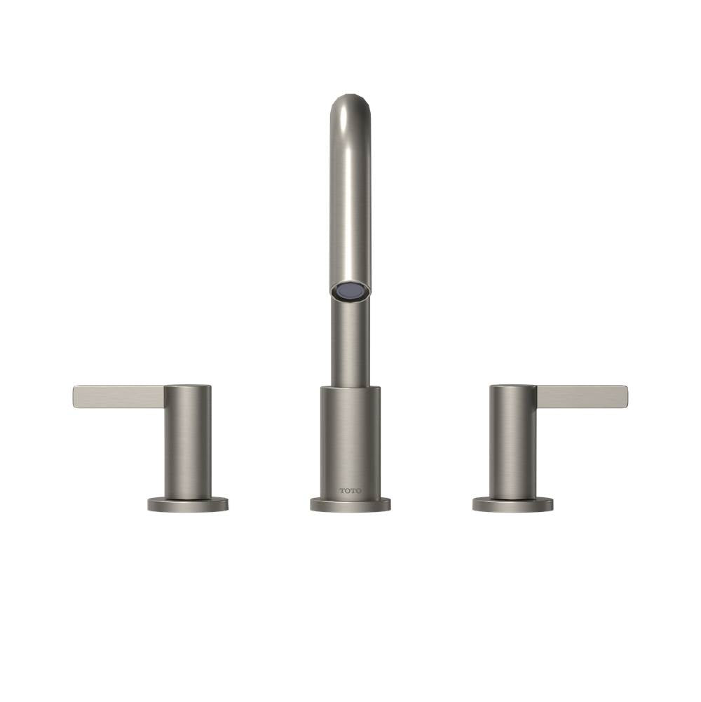 Toto Gf Two Lever Handle Deck-Mount Roman Tub Filler Trim, Brushed Nickel