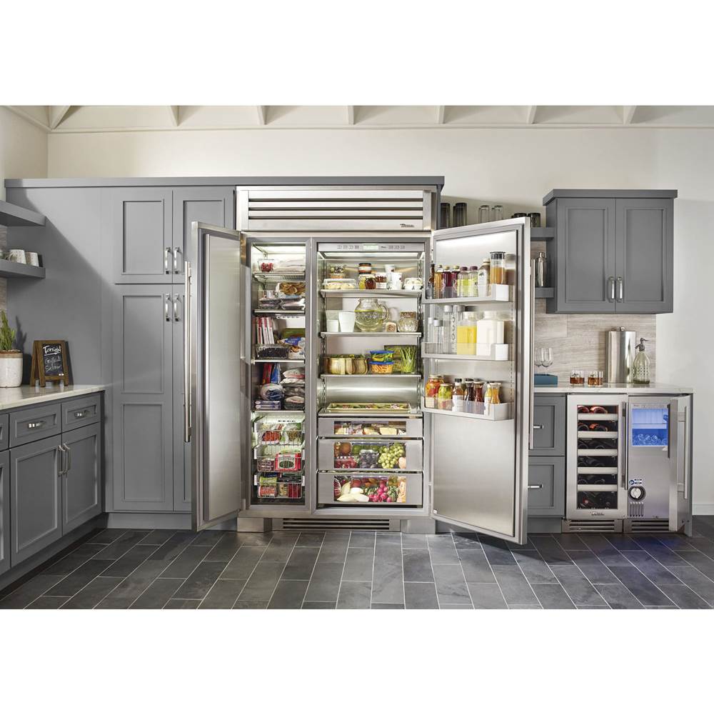 Integrated Model, Articulating/Soft Close Hinge, Stainless Door Panel - Hinge Left (L)