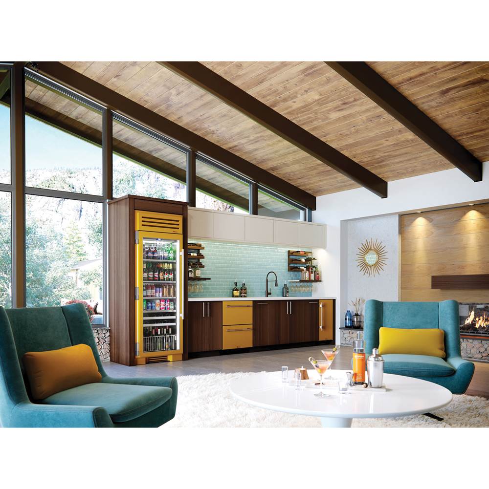 Integrated Model, Articulating/Soft Close Hinge, Stainless Door Panel - Hinge Left (L)