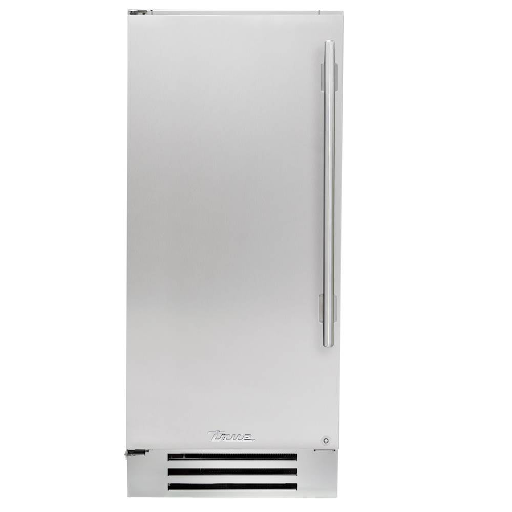 True Residential - Stainless Door - 2 Glass Shelves - Hinge Left (L) - Stainless Steel