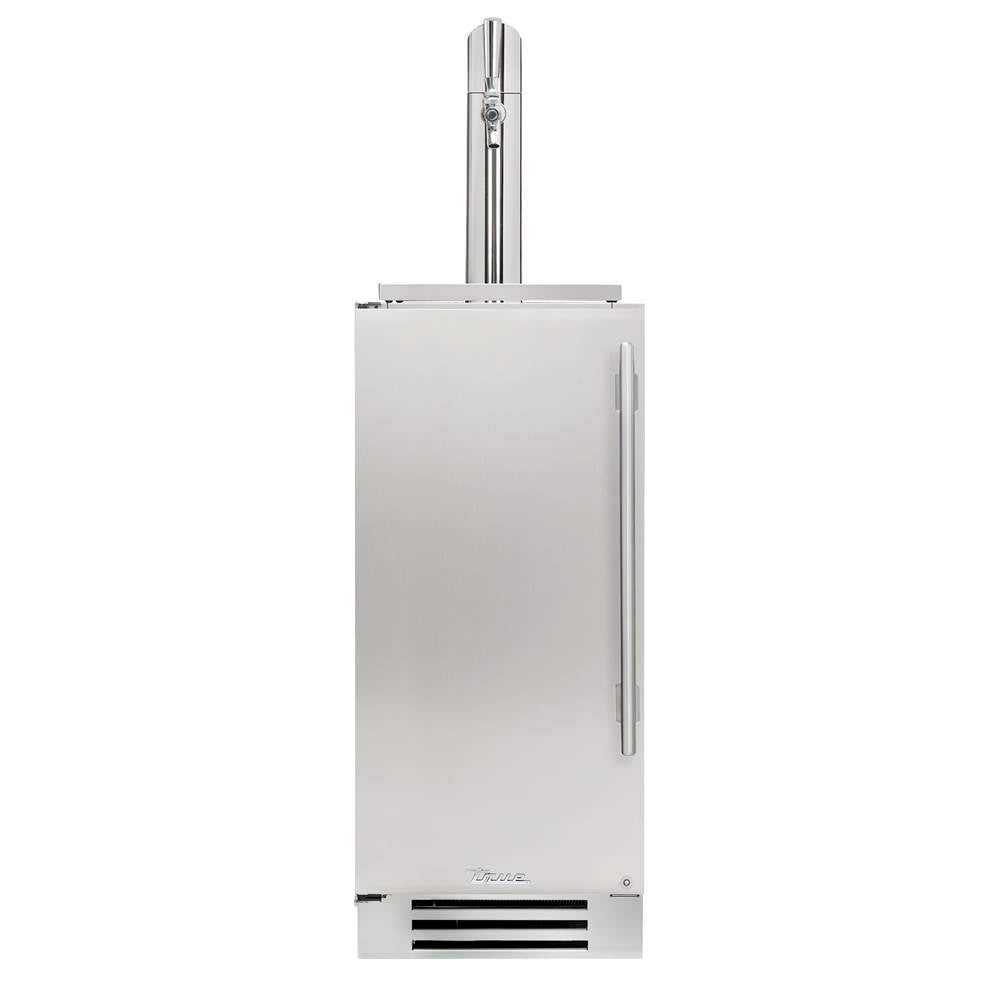 True Residential - Stainless Door with Lock - Single Tap - Hinge Left (L) - Stainless Steel