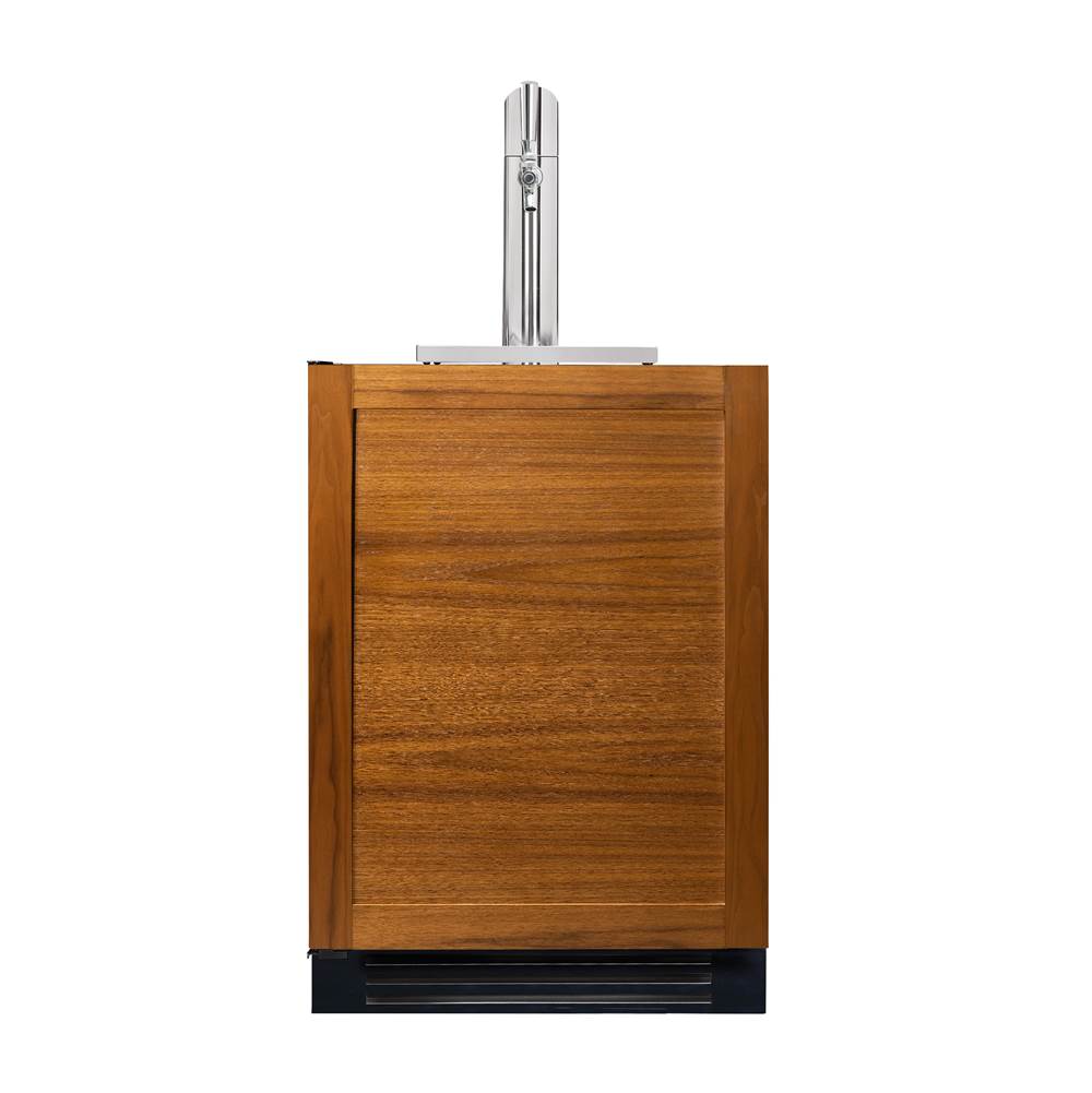 True Residential - Solid Panel Ready - Single Tap - 1 Floor Shelf - Hinge Left (L)