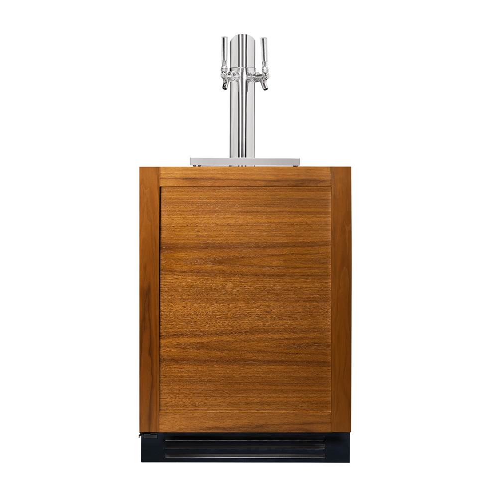 True Residential - Solid Panel Ready - Dual Tap - 1 Floor Shelf - Hinge Left (L)
