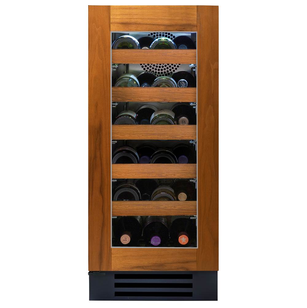 True Residential - Panel Ready/Glass - 5 Pullout Wine, 1 Floor Cradle - Hinge Left (L)