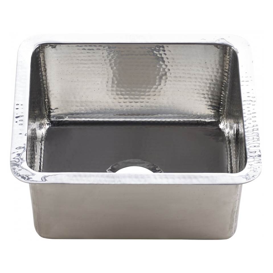 Thompson Traders - Rivera Hammered Stainless Steel - Stainless Steel