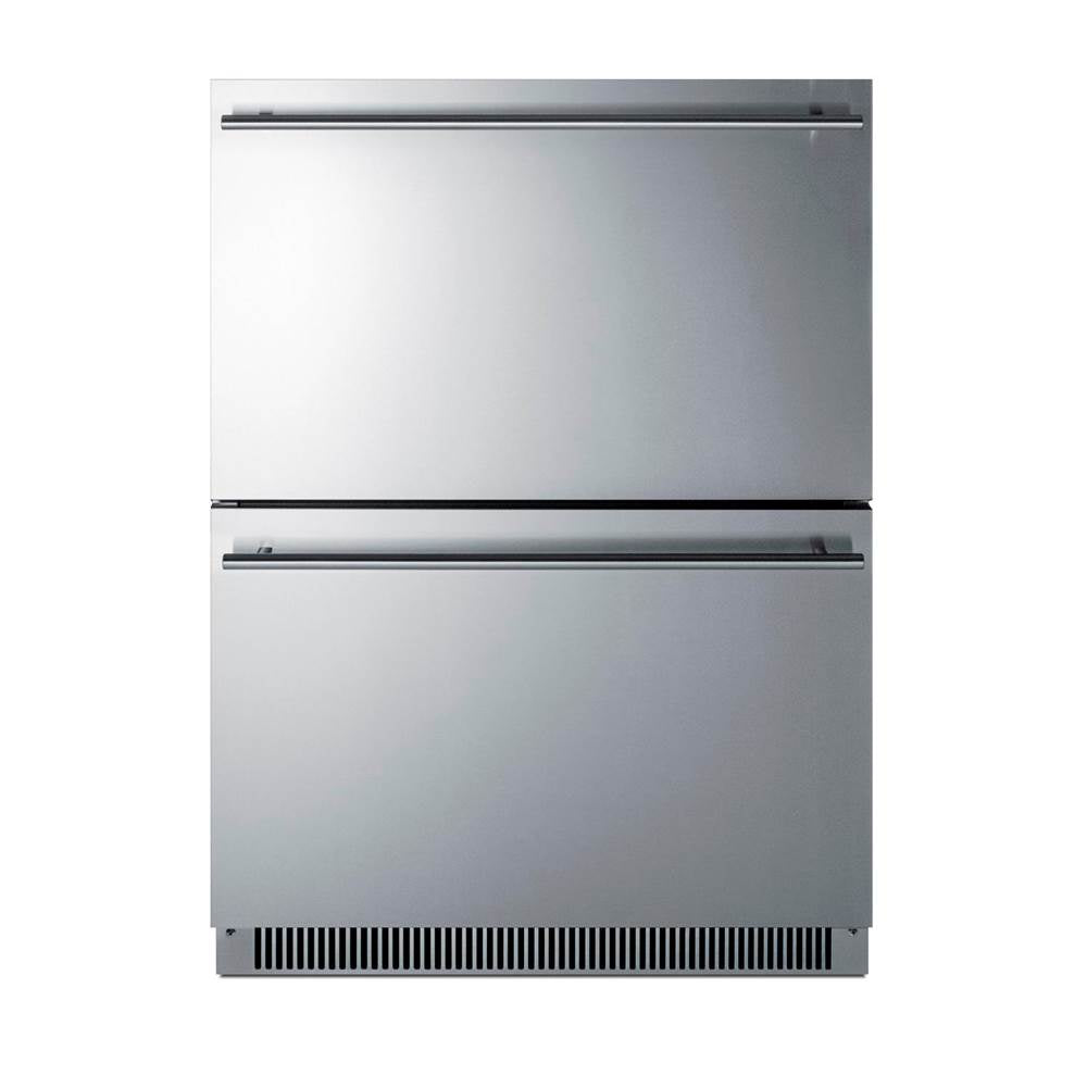 Summit Appliance - 24'' Wide 2-Drawer All-Freezer, ADA Compliant