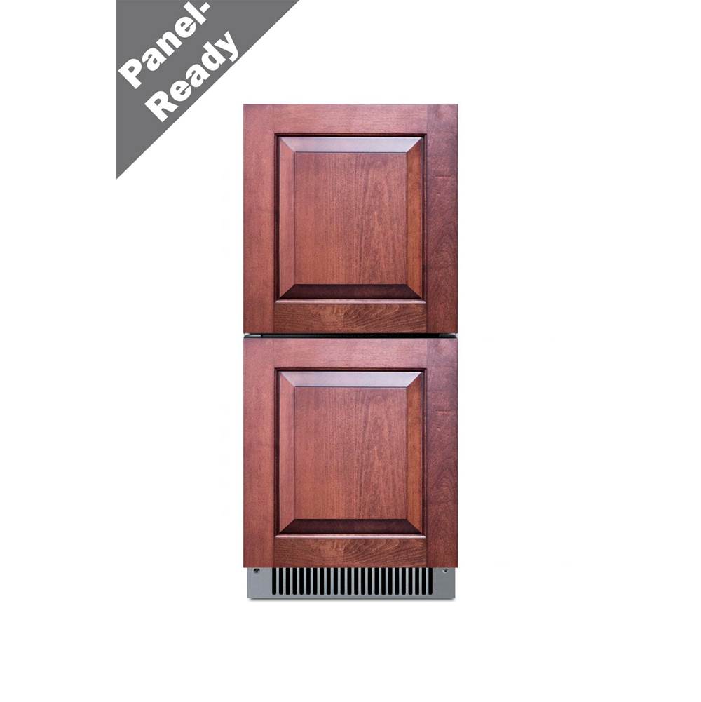 Summit Appliance - 15'' Wide 2-Drawer All-Refrigerator, ADA Compliant