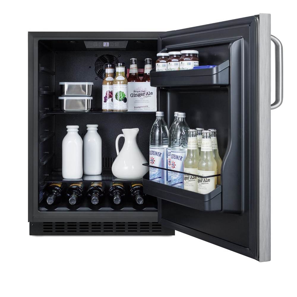 24'' Wide Built-In All-Refrigerator, ADA Compliant