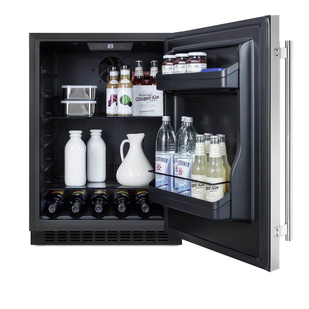 24'' Wide Built-In All-Refrigerator, ADA Compliant