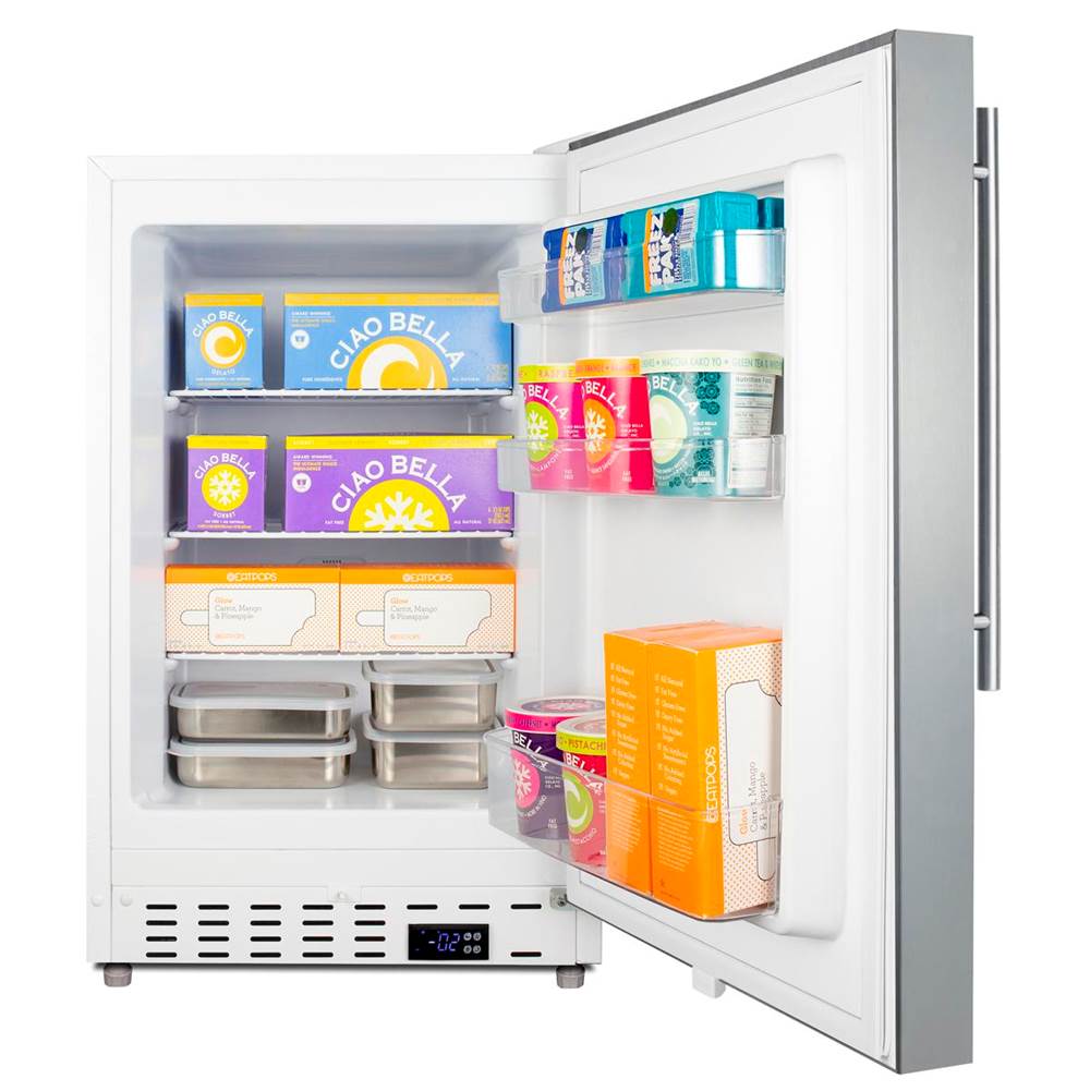 21'' Wide Built-In All-Freezer, ADA Compliant