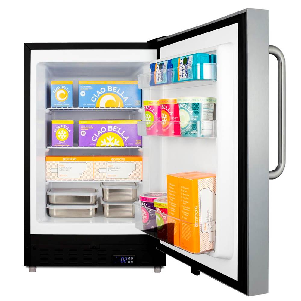 21'' Wide Built-In All-Freezer, ADA Compliant