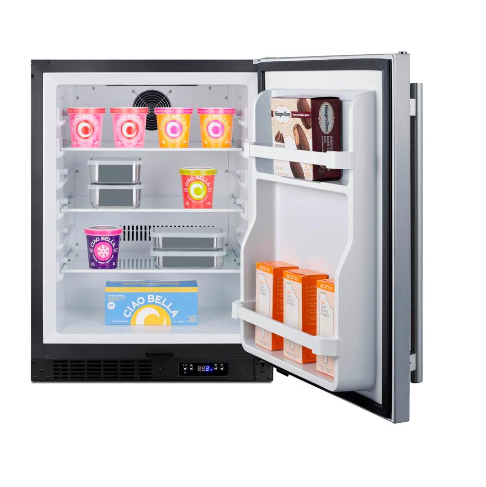 24'' Wide Built-In All-Freezer, ADA Compliant