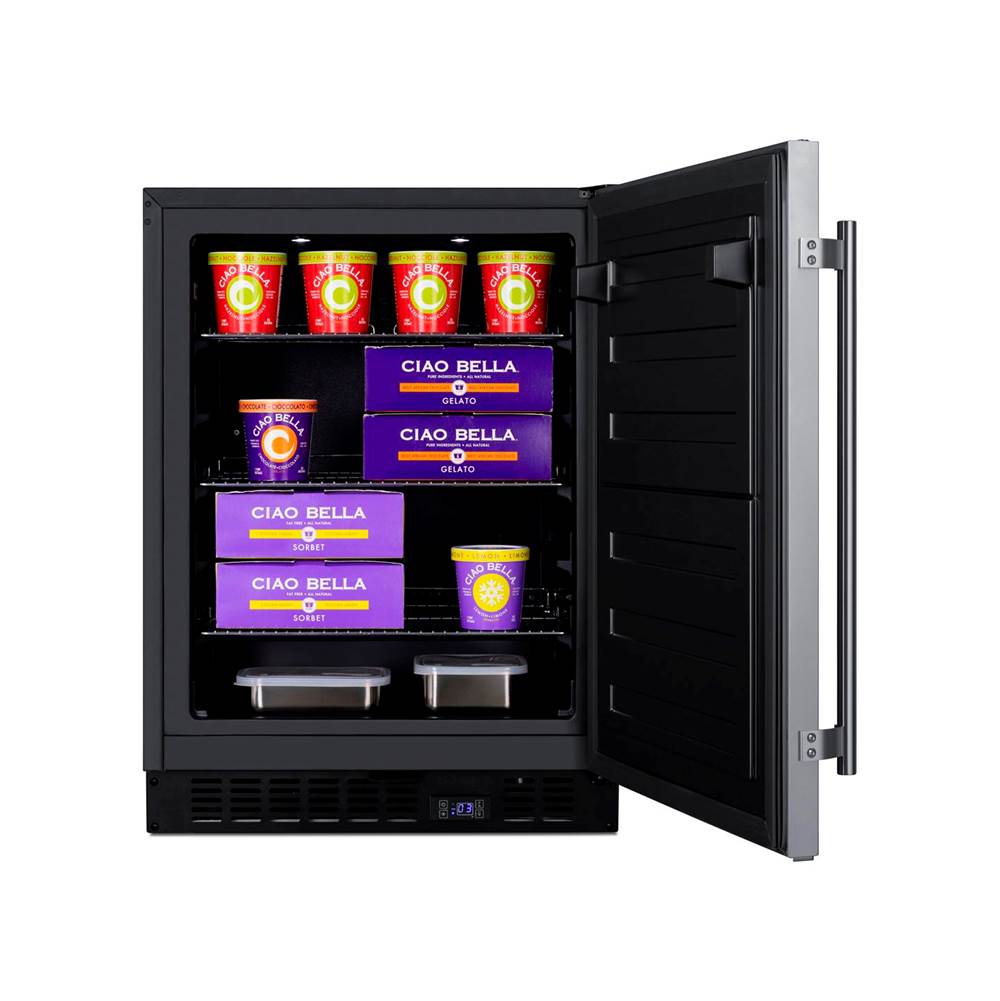 24'' Wide Built-In All-Freezer, ADA Compliant