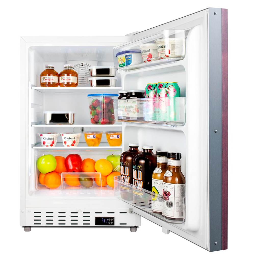 21'' Wide Built-In All-Refrigerator, ADA Compliant (Panel Not Included)