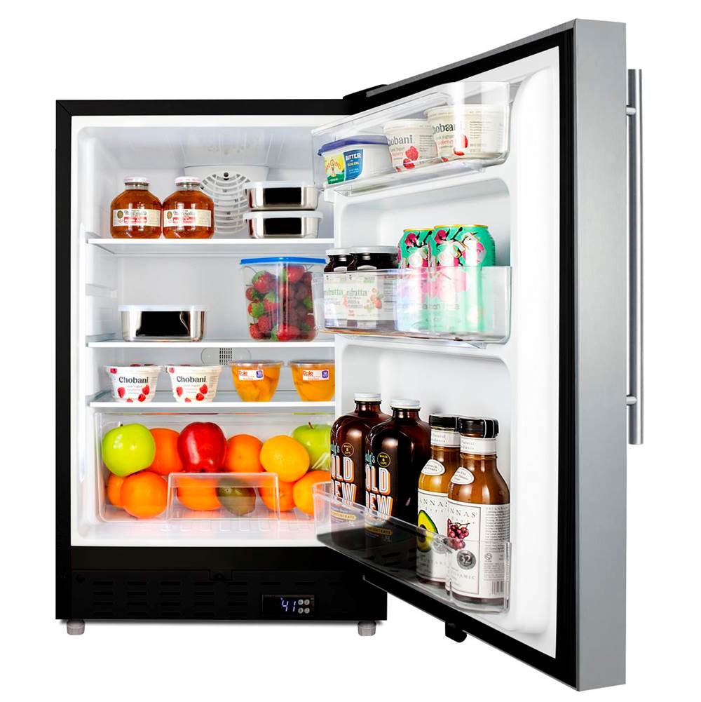 21'' Wide Built-In All-Refrigerator, ADA Compliant