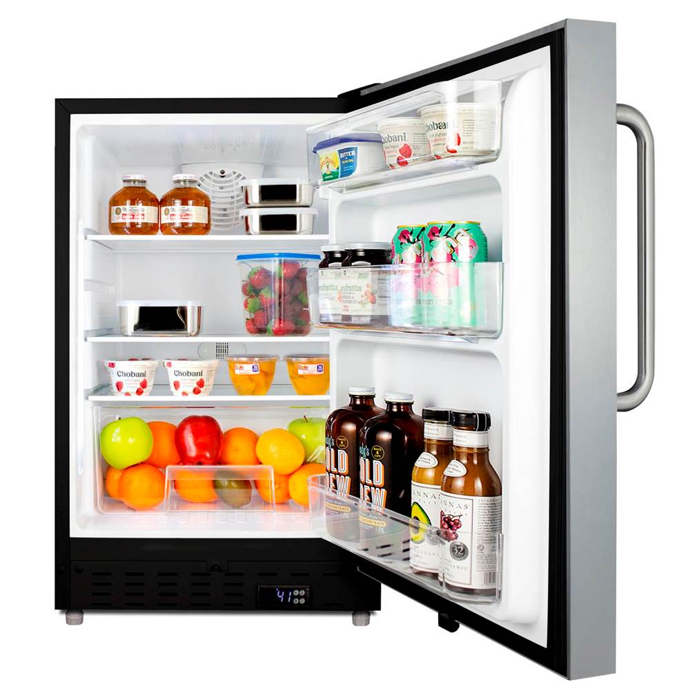 21'' Wide Built-In All-Refrigerator, ADA Compliant