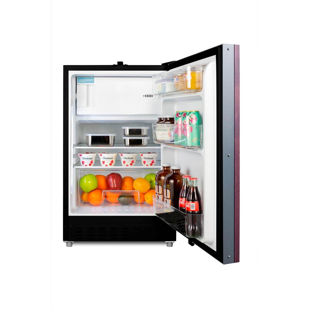 21'' Wide Built-in Refrigerator-Freezer, ADA Compliant (Panel Not Included)