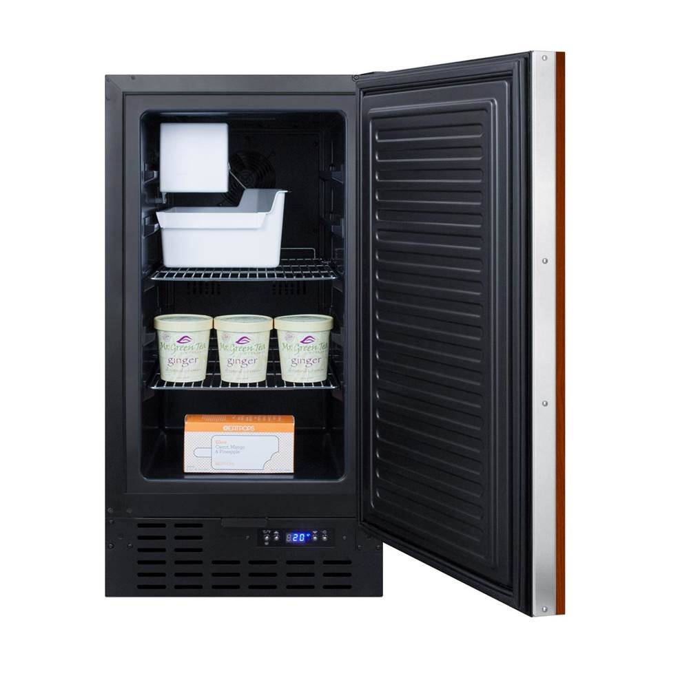 18'' 8 lb. Drain-Free Icemaker (Panel Not Included)