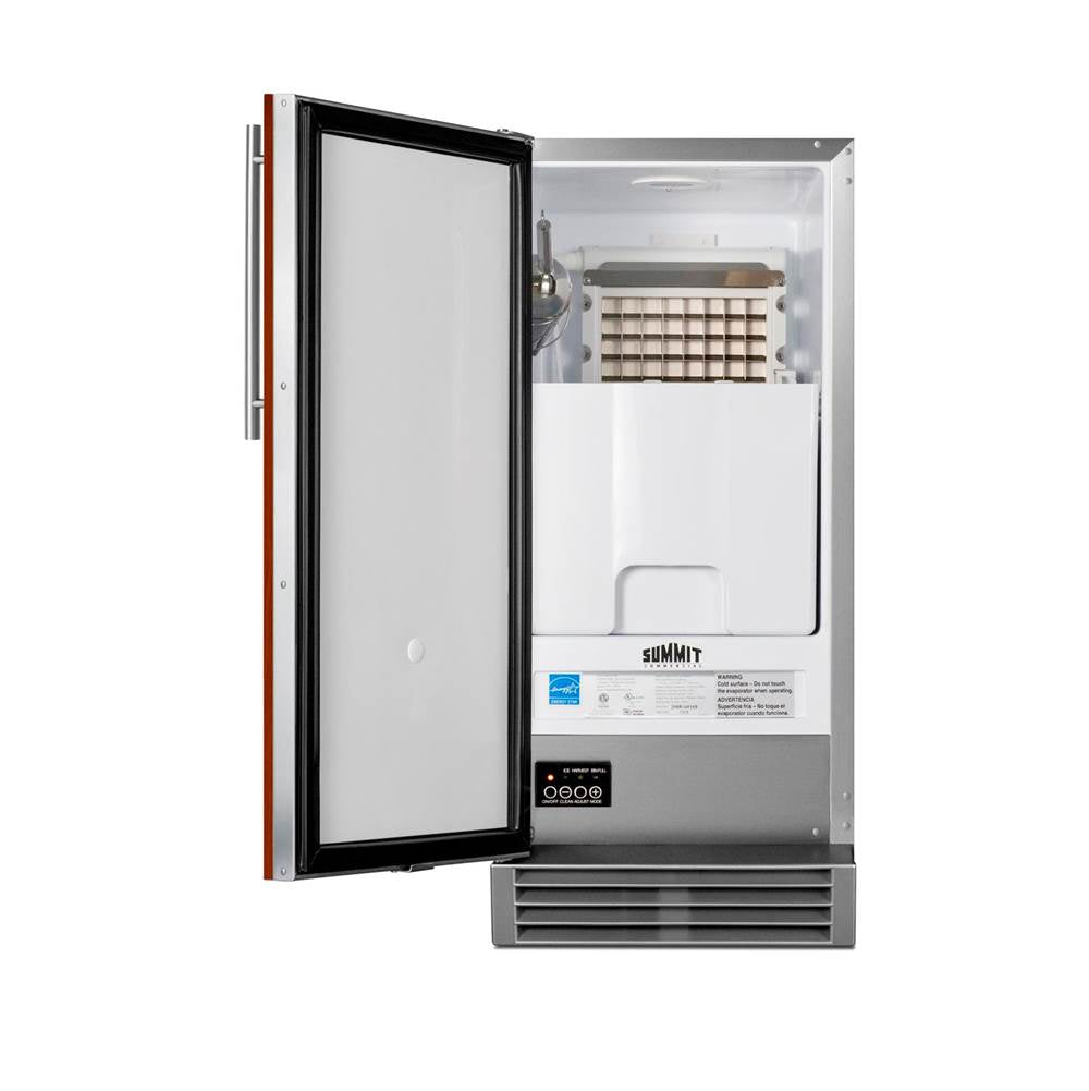 Built-In 50 lb. Clear Icemaker, ADA Compliant (Panel Not Included)