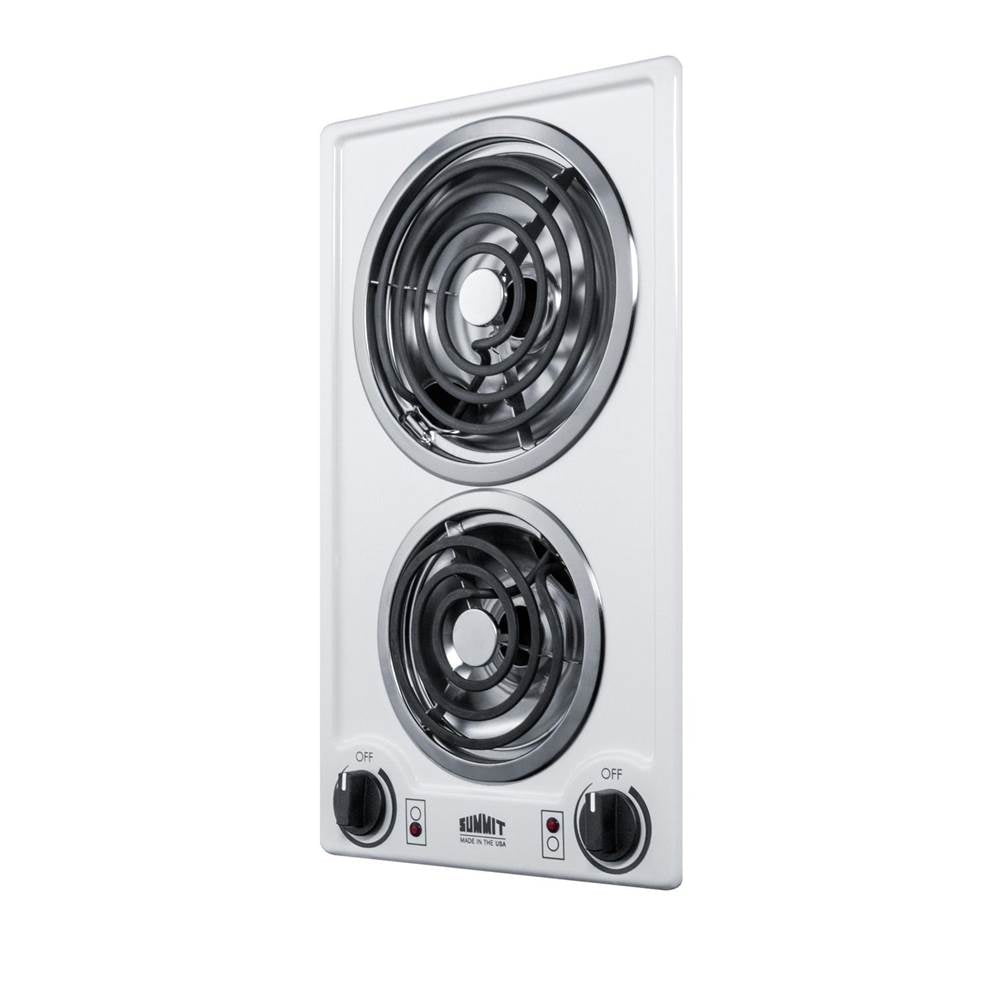 12'' Wide 230V 2-Burner Coil Cooktop