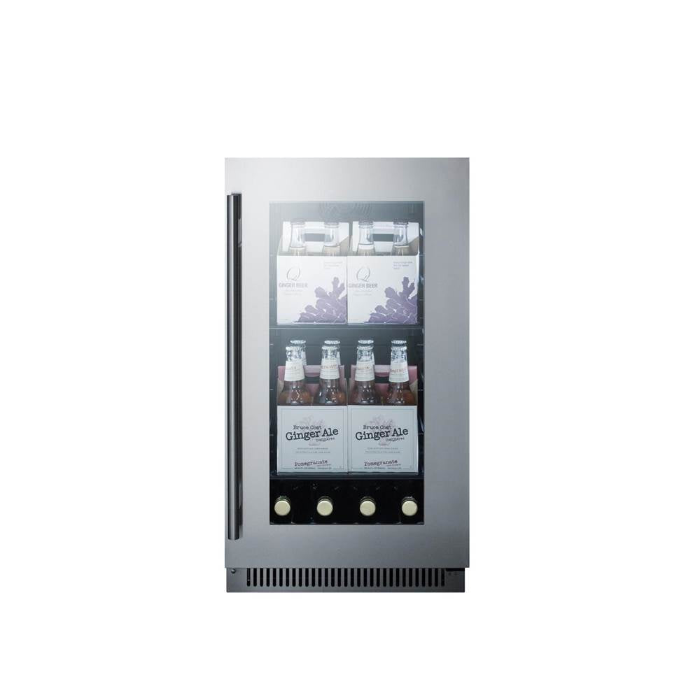 18'' Wide Built-In Beverage Center
