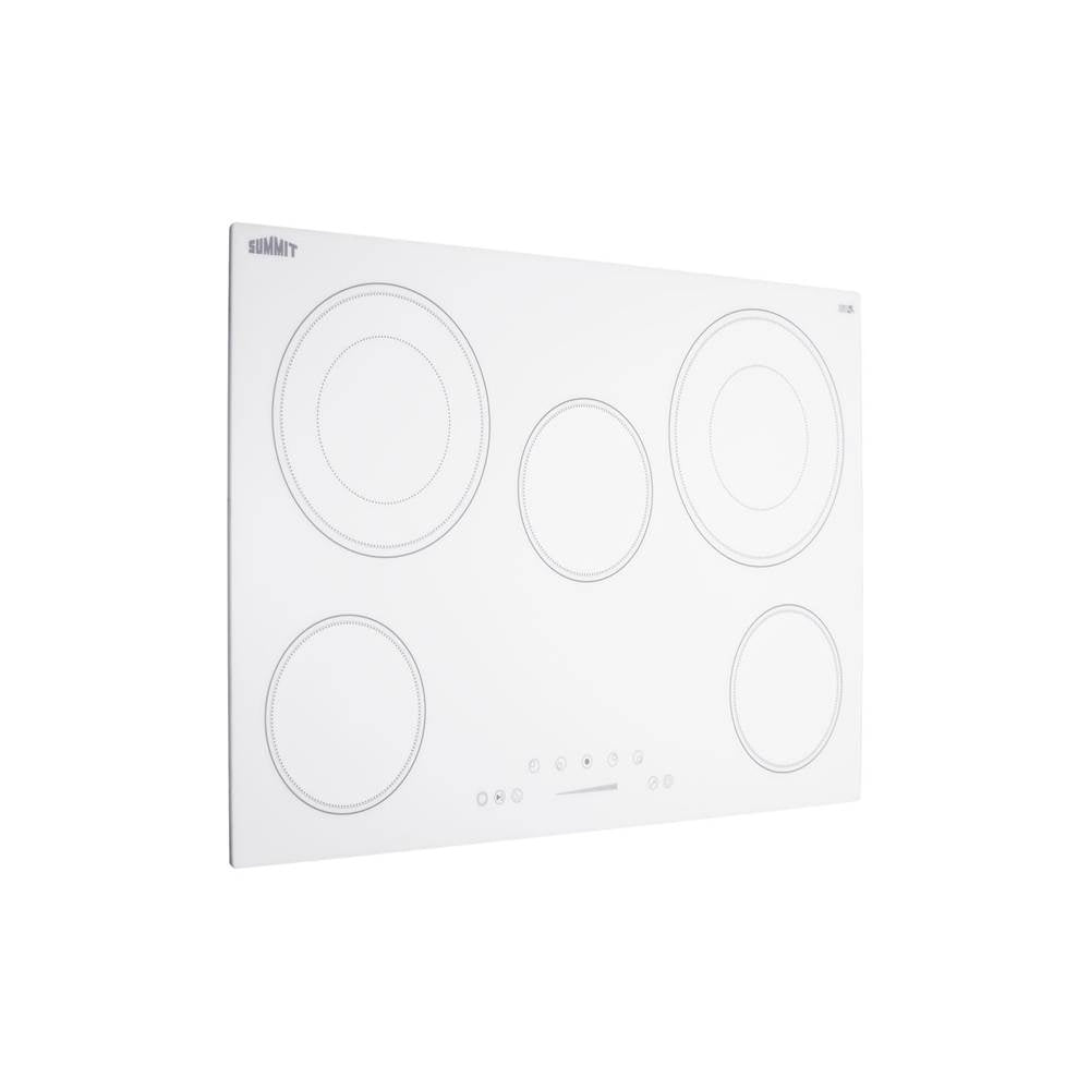 30'' Wide 208-240V 5-Burner Radiant Cooktop