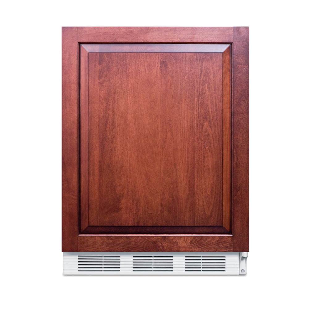 Summit Appliance - 24'' Wide Built-In Refrigerator-Freezer (Panel Not Included)