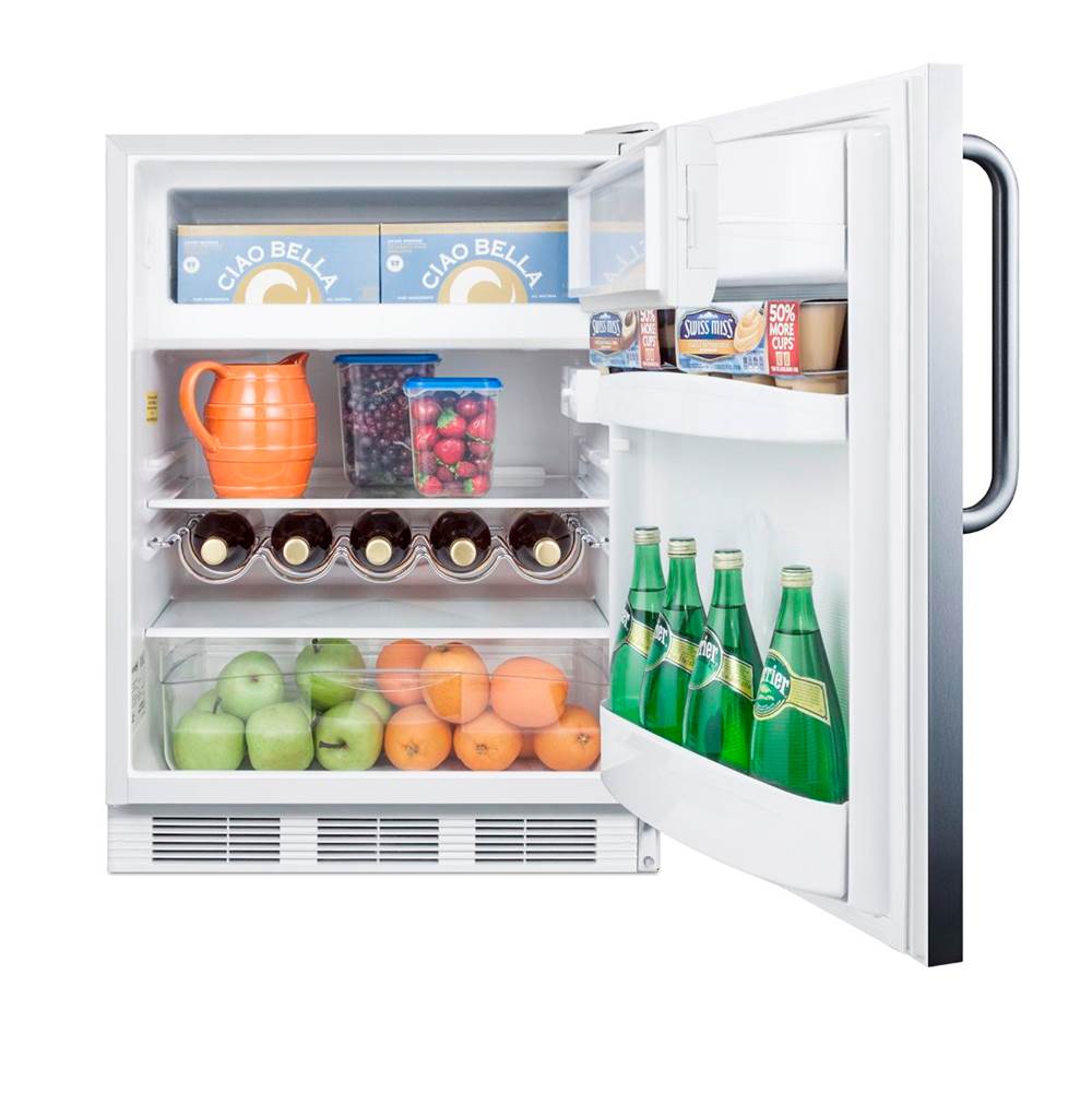 24'' Wide Built-In Refrigerator-Freezer