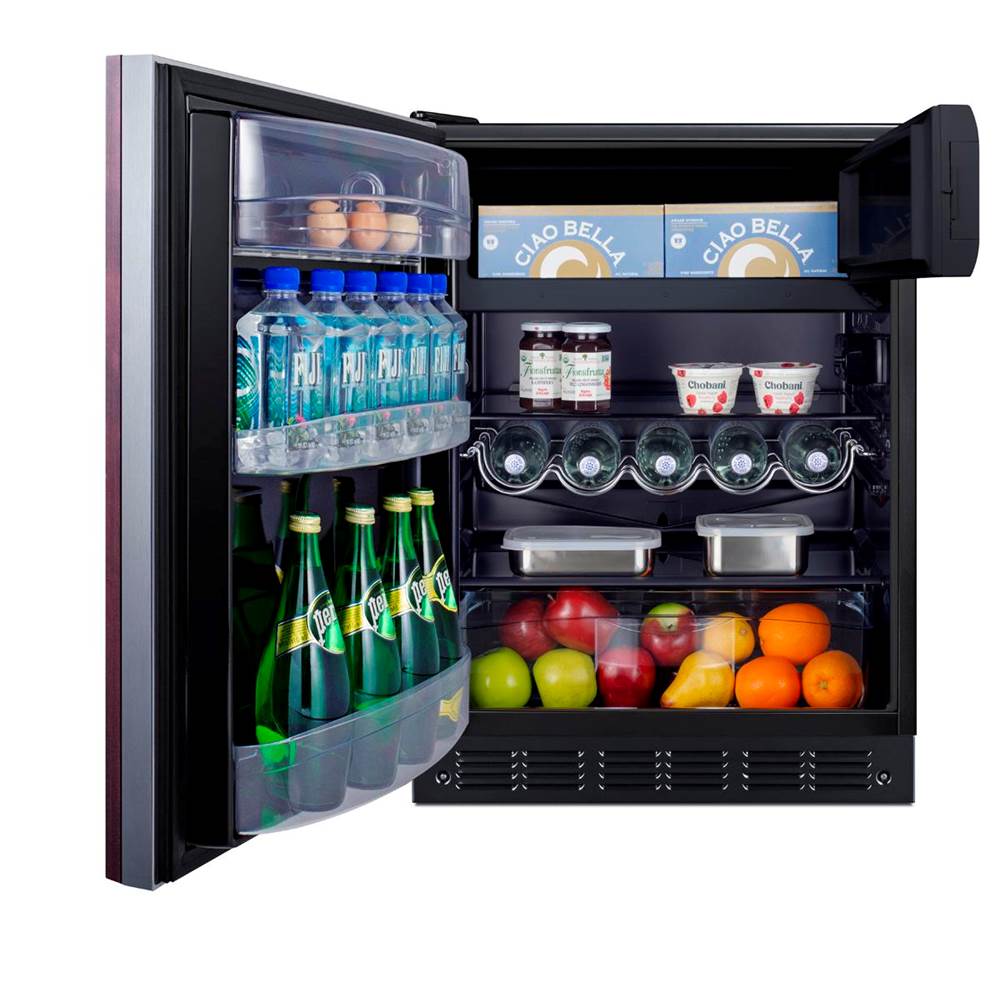 24'' Wide Refrigerator-Freezer, ADA Compliant (Panel Not Included)