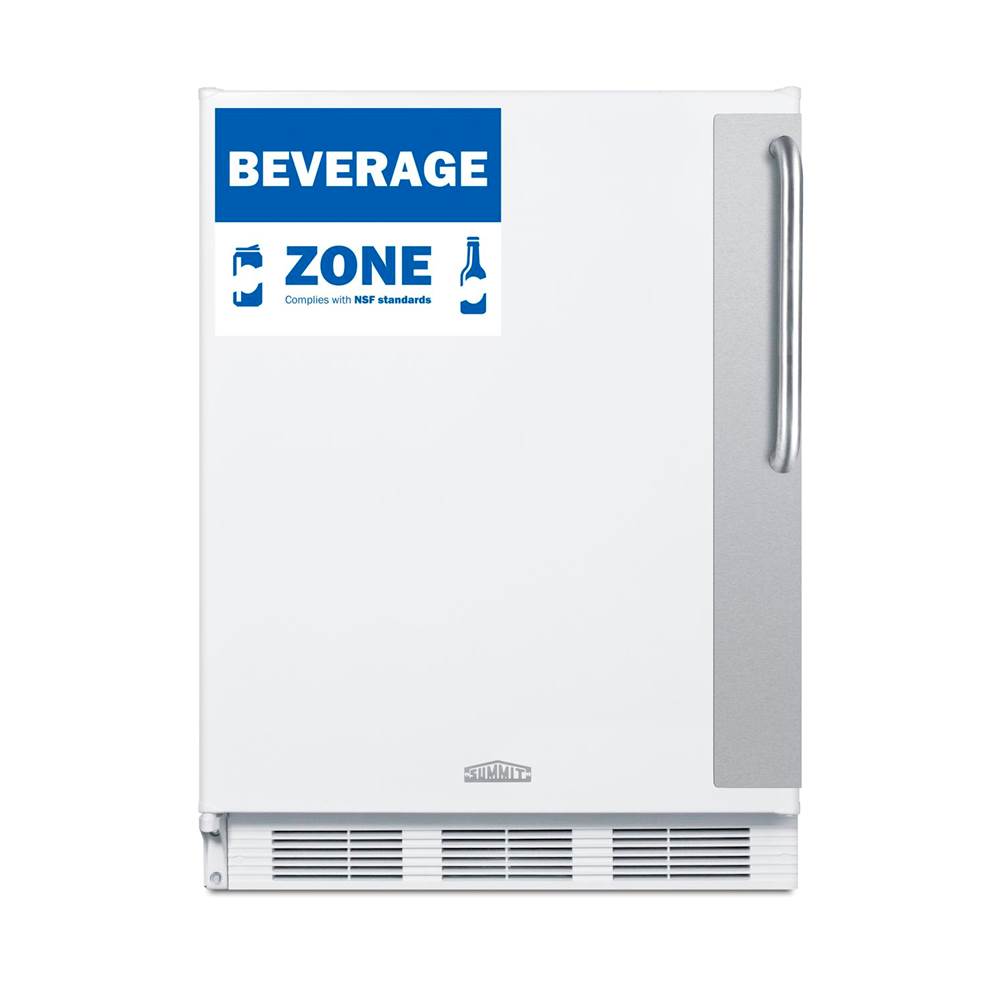 Summit Appliance - 24'' Wide All-Refrigerator, ADA Height