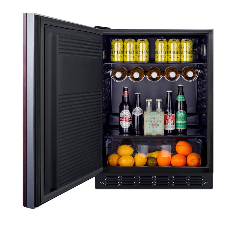 24'' Wide All-Refrigerator, ADA Compliant (Panel Not Included)