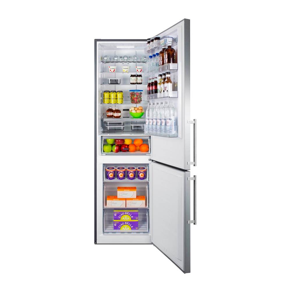 24'' Wide Bottom Freezer Refrigerator