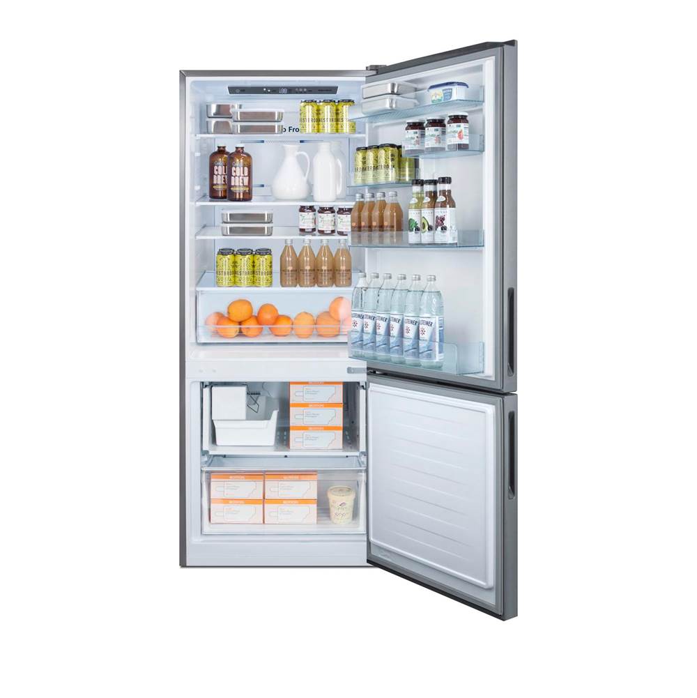28'' Wide Bottom Freezer Refrigerator