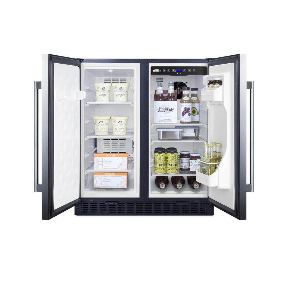 30'' Wide Built-In Refrigerator-Freezer