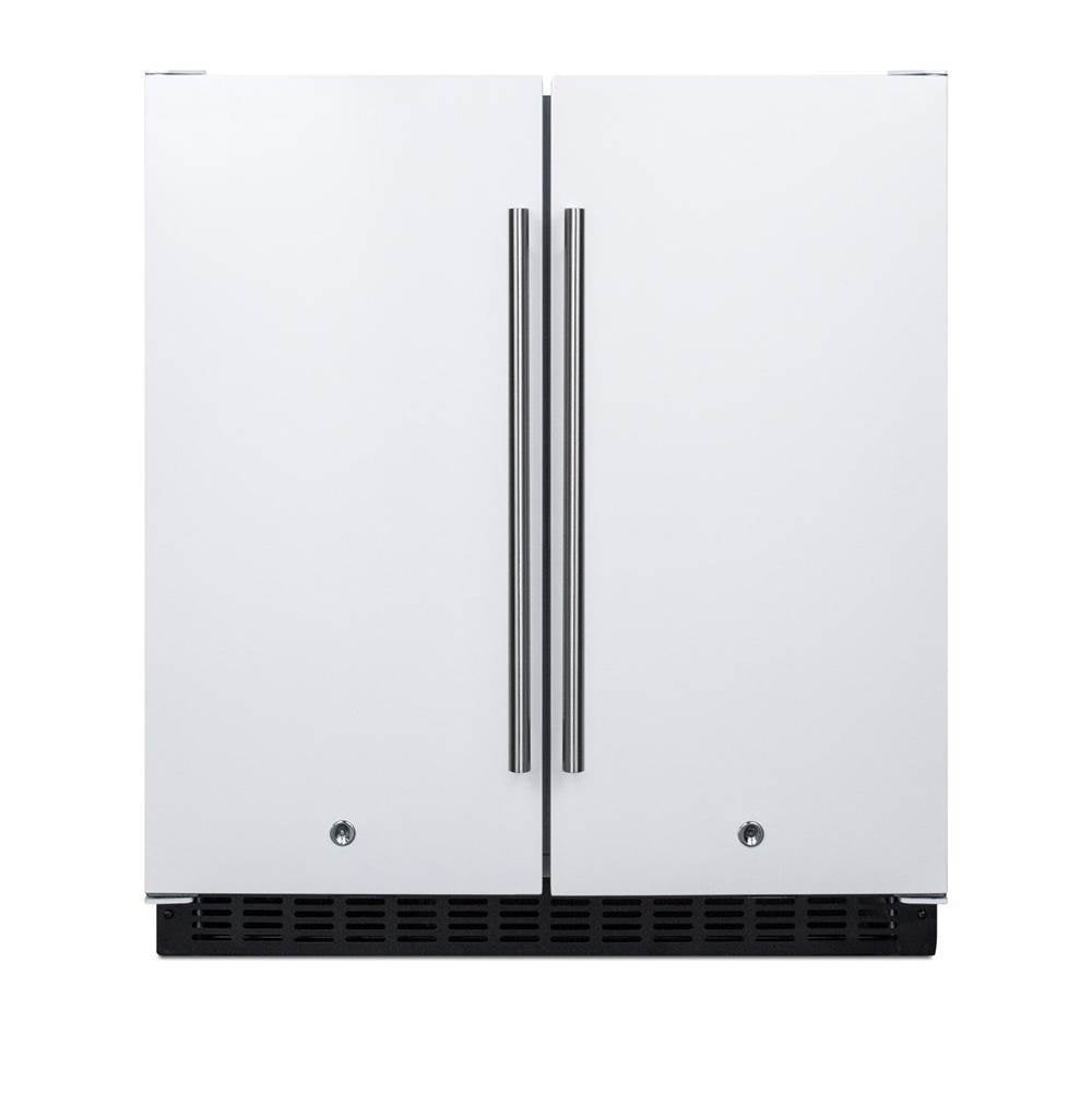 Summit Appliance - 30'' Wide Built-In Refrigerator-Freezer