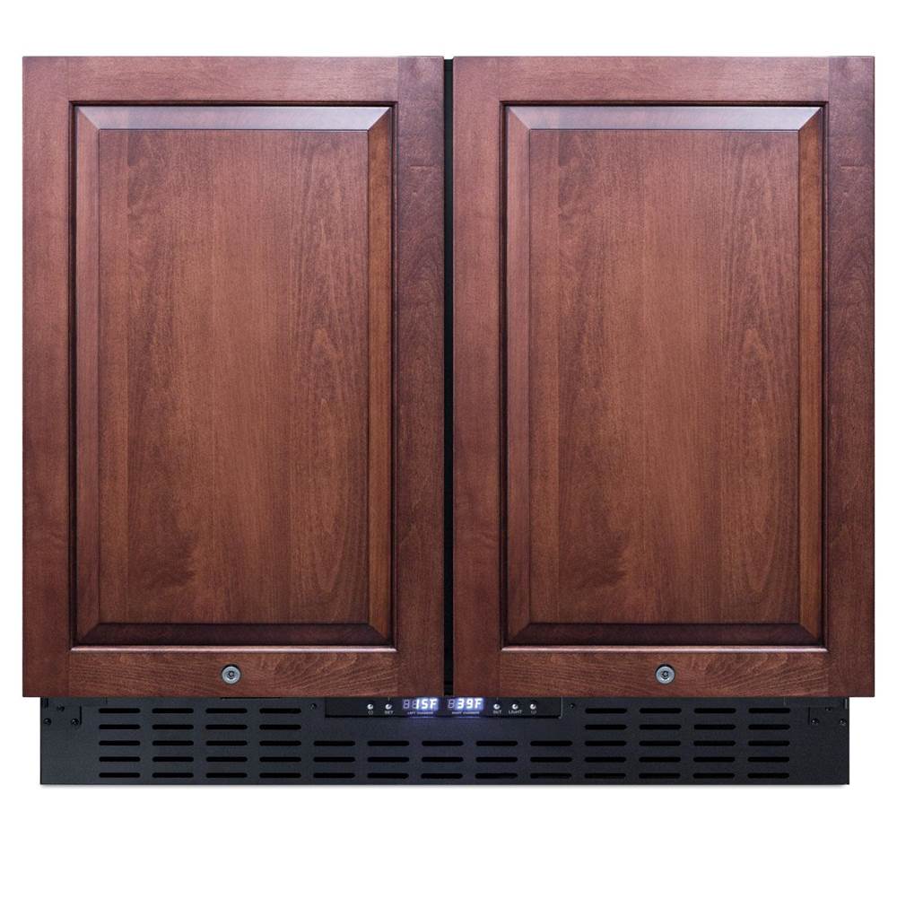 Summit Appliance - 36'' Wide Built-In Refrigerator-Freezer (Panels Not Included)