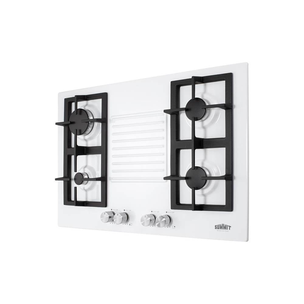 30'' Wide 4-Burner Gas Cooktop