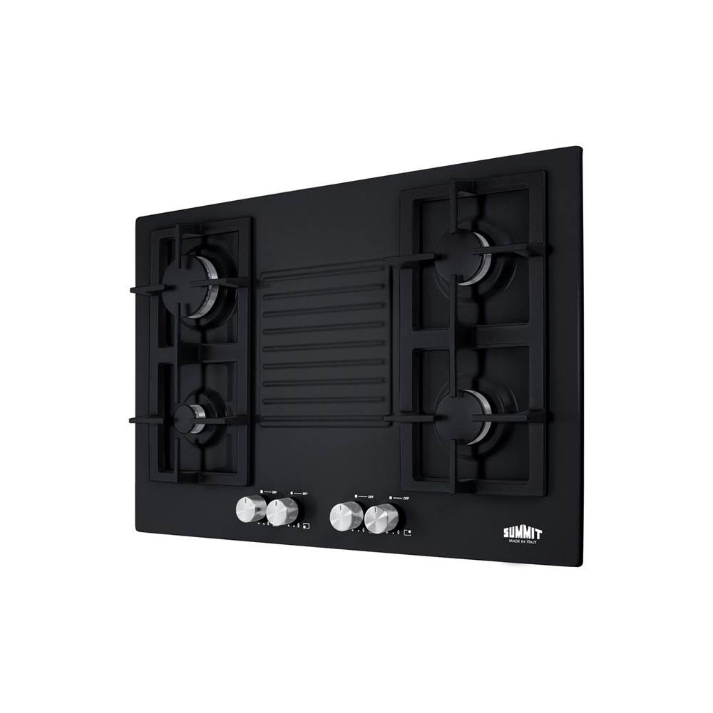 30'' Wide 4-Burner Gas Cooktop