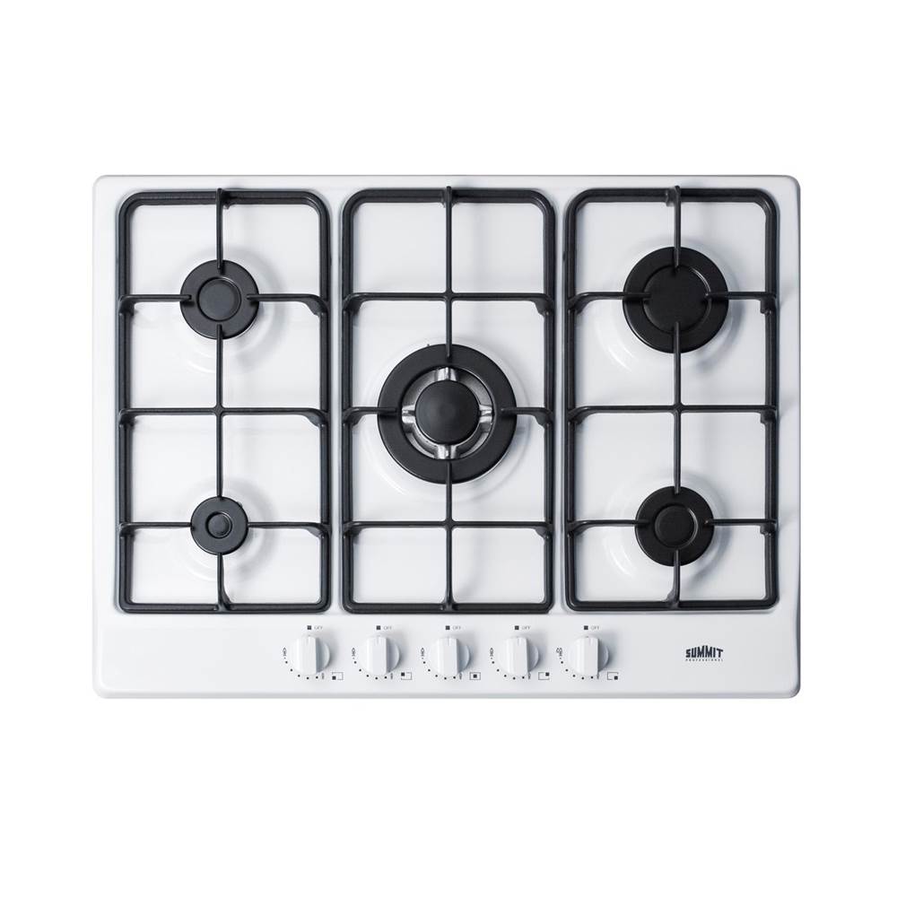 Summit Appliance - 27'' Wide 5-Burner Gas Cooktop